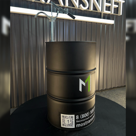 Бочка металлическая 200 литров с помпой черная матовая купить в Воронеже