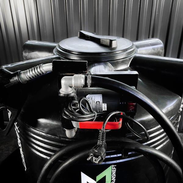 азс черная на 500л экономического класса с насосом 220v купить в Воронеже